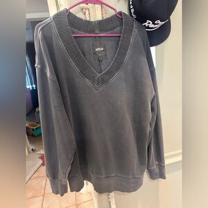 Aerie V-neck Sweatshirt